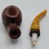 Savinelli Miele 642 KS Rusticated Bent Apple Briar Tobacco Smoking Pipe, 6mm [SOLD OUT] - Image 22