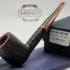 Savinelli Roma Lucite 111 KS Rusticated Billiard Briar Tobacco Pipe, 6mm, Italy [SOLD OUT]