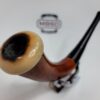 Unique Large Gourd Calabash With Meerschaum Top Tobacco Pipe, Horn Shaped [SOLD OUT] - Image 3
