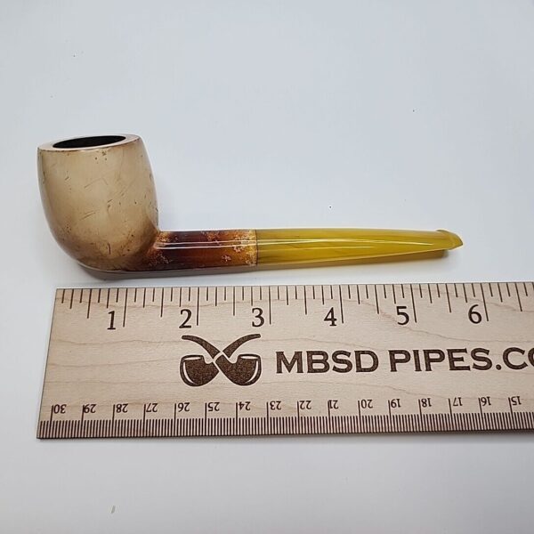 Vintage Block Meerschaum Tobacco Smoking Pipe, Great Color [SOLD OUT] - Image 8