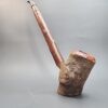 Vintage Jumbo Austrian Cherry Wood Estate Tobacco Smoking Pipe, Sitter - Image 4
