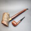 Vintage Jumbo Austrian Cherry Wood Estate Tobacco Smoking Pipe, Sitter - Image 6