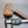 Vintage Jumbo Austrian Cherry Wood Estate Tobacco Smoking Pipe, Sitter - Image 7