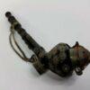 Vintage Metal Steam Punk Themed Tobacco Pipe, With Floral Mounts [SOLD OUT] - Image 3
