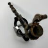 Vintage Metal Steam Punk Themed Tobacco Pipe, With Floral Mounts [SOLD OUT] - Image 6