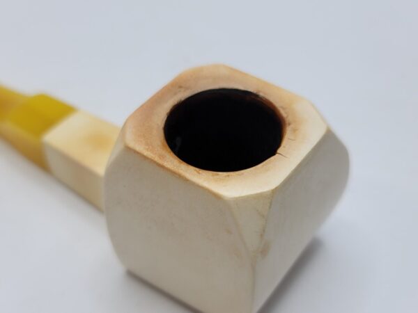 Vintage Paul Fischer Block Meerschaum Tobacco Smoking Pipe, Presentation Case - Image 11