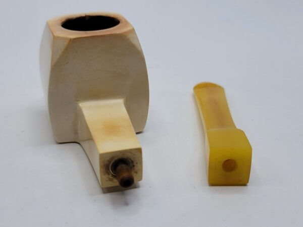 Vintage Paul Fischer Block Meerschaum Tobacco Smoking Pipe, Presentation Case - Image 16