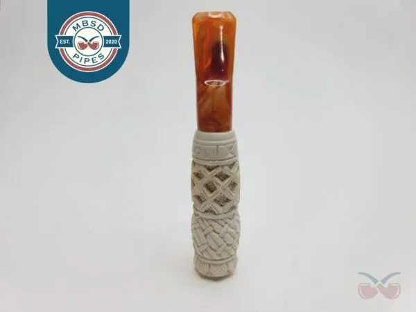 Vintage Unsmoked Block Meerschaum Cigar Cigarette Holder, Cheroot Pipe [SOLD OUT]