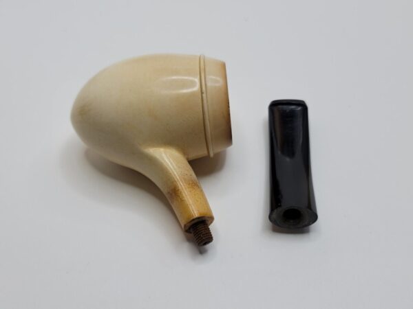 Antique Astley & Co Block Meerschaum Estate Tobacco Smoking Pipe, London, Case [SOLD OUT] - Image 16