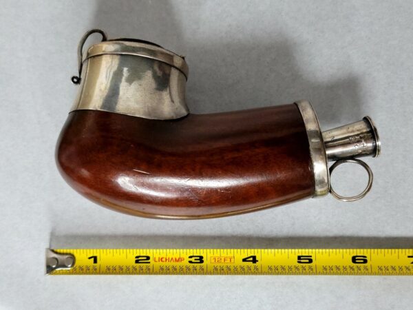 Antique Victorian Swedish Silver and Wood Tobacco Pipe w/ Cherry Wood Stem [SOLD OUT] - Image 12