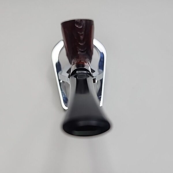 Antique Walnut Partially Rusticated Straight Dublin Briar Tobacco Pipe, Unsmoked [SOLD OUT] - Image 8