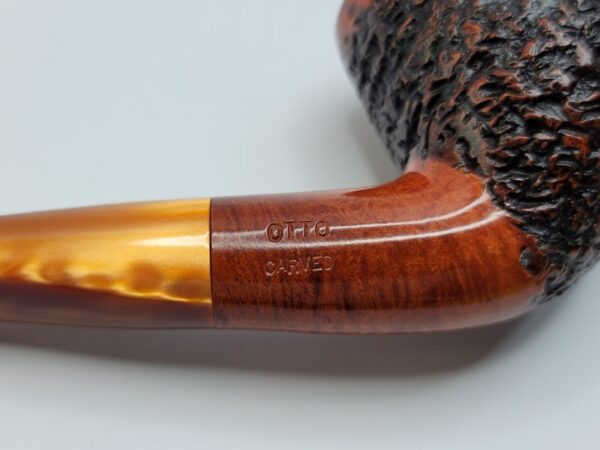 Ascorti Italia Otto Carved Particular Rusticated Briar Tobacco Pipe, Italy, New [SOLD OUT] - Image 15