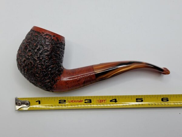 Ascorti Italia Otto Carved Particular Rusticated Briar Tobacco Pipe, Italy, New [SOLD OUT] - Image 18