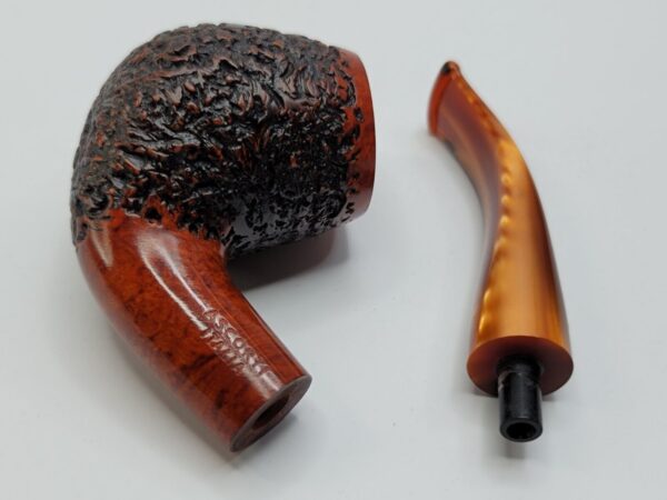 Ascorti Italia Otto Carved Particular Rusticated Briar Tobacco Pipe, Italy, New [SOLD OUT] - Image 20