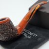 Ascorti Italia Otto Carved Particular Rusticated Briar Tobacco Pipe, Italy, New [SOLD OUT] - Image 3