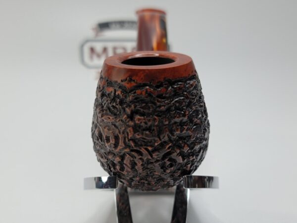 Ascorti Italia Otto Carved Particular Rusticated Briar Tobacco Pipe, Italy, New [SOLD OUT] - Image 8