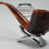 Ascorti Italia Otto Carved Particular Rusticated Briar Tobacco Pipe, Italy, New [SOLD OUT] - Image 9