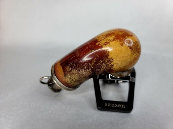 Beautifully Colored Antique 1800s Block Meerschaum Tobacco Pipe Bowl, German [SOLD OUT] - Image 8