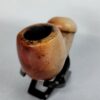 Beautifully Colored Antique Block Meerschaum Tobacco Pipe Bowl [SOLD OUT] - Image 3