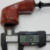 Bennie Joe Red Rhodesian Smooth Briar Tobacco Pipe, Spanish Briar, Ebonite [SOLD OUT] - Image 14
