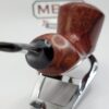 Bennie Joe Red Rhodesian Smooth Briar Tobacco Pipe, Spanish Briar, Ebonite [SOLD OUT] - Image 10