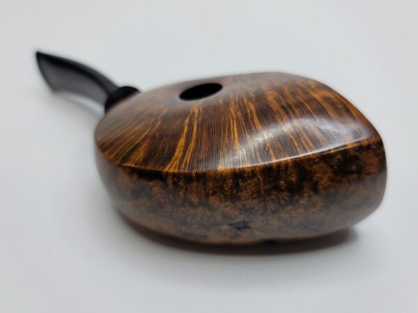 Bennie Joe Smooth Nautilus Artisan Spanish Briar Tobacco Pipe, Indonesian [SOLD OUT] - Image 11