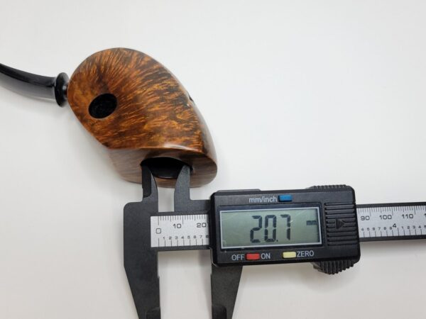 Bennie Joe Smooth Nautilus Artisan Spanish Briar Tobacco Pipe, Indonesian [SOLD OUT] - Image 13