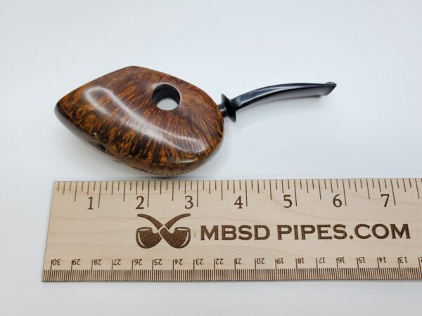 Bennie Joe Smooth Nautilus Artisan Spanish Briar Tobacco Pipe, Indonesian [SOLD OUT] - Image 14