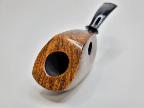 Bennie Joe Smooth Nautilus Artisan Spanish Briar Tobacco Pipe, Indonesian [SOLD OUT] - Image 4
