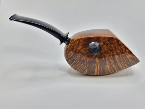 Bennie Joe Smooth Nautilus Artisan Spanish Briar Tobacco Pipe, Indonesian [SOLD OUT] - Image 7
