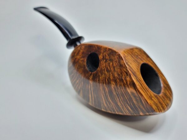 Bennie Joe Smooth Nautilus Artisan Spanish Briar Tobacco Pipe, Indonesian [SOLD OUT] - Image 8