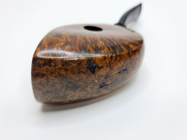 Bennie Joe Smooth Nautilus Artisan Spanish Briar Tobacco Pipe, Indonesian [SOLD OUT] - Image 10