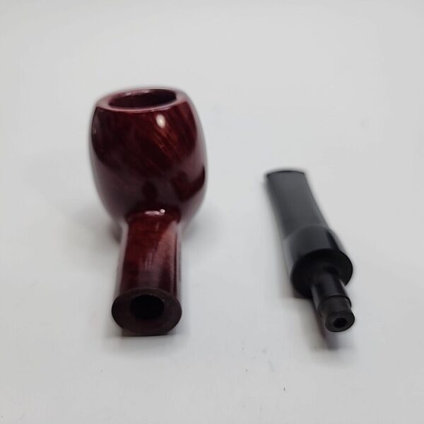 City De Luxe 9448 Smooth Straight Apple Briar Tobacco Pipe, Unsmoked, Box [SOLD OUT] - Image 12
