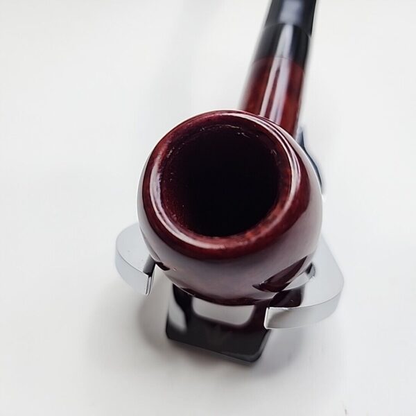 City De Luxe 9448 Smooth Straight Apple Briar Tobacco Pipe, Unsmoked, Box [SOLD OUT] - Image 4