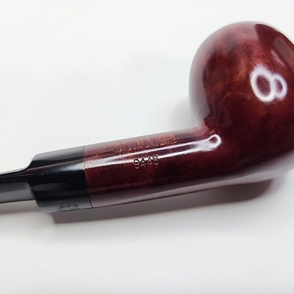 City De Luxe 9448 Smooth Straight Apple Briar Tobacco Pipe, Unsmoked, Box [SOLD OUT] - Image 6