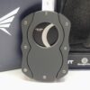 Colibri Cut Black Cigar Cutter with Black Blades CU100T20, 440 SS, 62 Ring Gauge [SOLD OUT] - Image 3