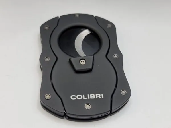 Colibri Cut Black Cigar Cutter with Black Blades CU100T20, 440 SS, 62 Ring Gauge [SOLD OUT] - Image 6