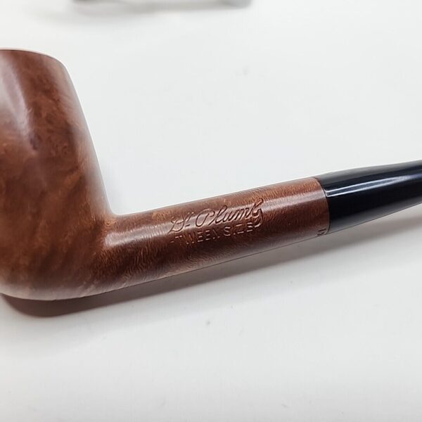 Dr Plumb Tween Size 14 Straight Dublin Briar Tobacco Pipe, Unsmoked [SOLD OUT] - Image 4