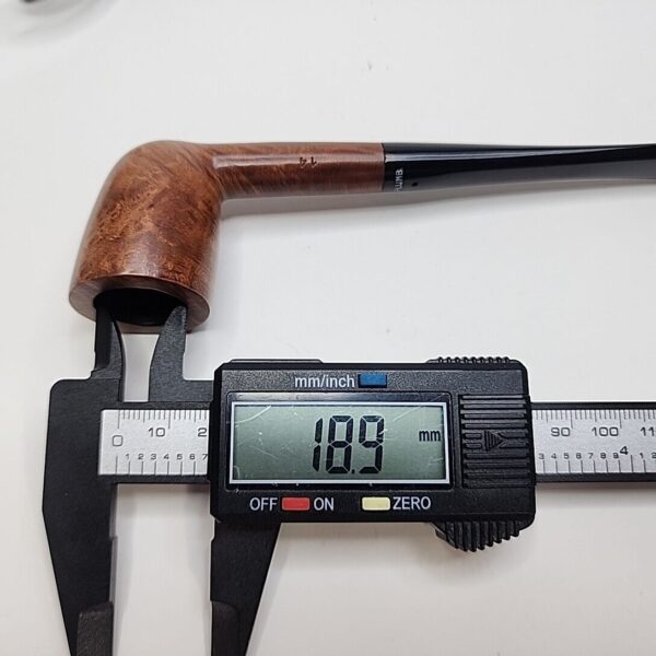 Dr Plumb Tween Size 14 Straight Dublin Briar Tobacco Pipe, Unsmoked [SOLD OUT] - Image 6