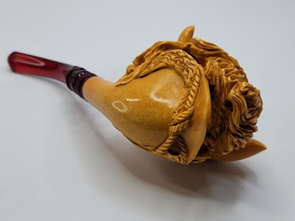 Jumbo Sadik Yanik Block Meerschaum Mythic Viking Tobacco Smoking Pipe [SOLD OUT] - Image 19