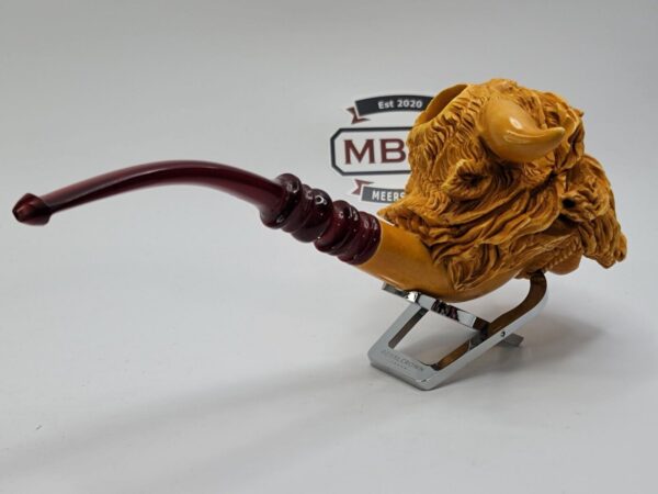 Jumbo Sadik Yanik Block Meerschaum Mythic Viking Tobacco Smoking Pipe [SOLD OUT] - Image 8
