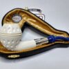MBSD Meerschaum Block Meerschaum Bent Bulldog Tobacco Smoking Pipe, Spigot, New [SOLD OUT]