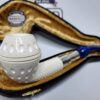 MBSD Meerschaum Block Meerschaum Bent Bulldog Tobacco Smoking Pipe, Spigot, New [SOLD OUT] - Image 3