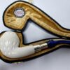 MBSD Meerschaum Block Meerschaum Bent Bulldog Tobacco Smoking Pipe, Spigot, New [SOLD OUT] - Image 4
