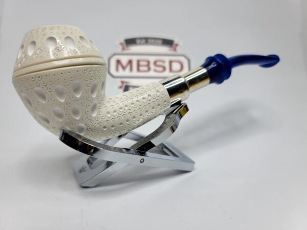 MBSD Meerschaum Block Meerschaum Bent Bulldog Tobacco Smoking Pipe, Spigot, New [SOLD OUT] - Image 5
