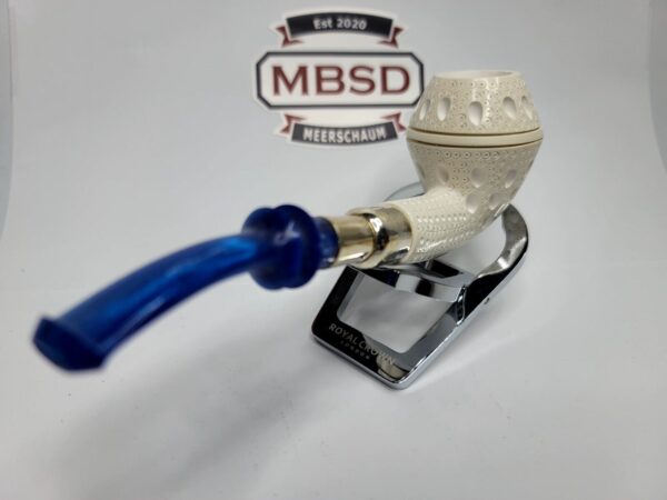 MBSD Meerschaum Block Meerschaum Bent Bulldog Tobacco Smoking Pipe, Spigot, New [SOLD OUT] - Image 8