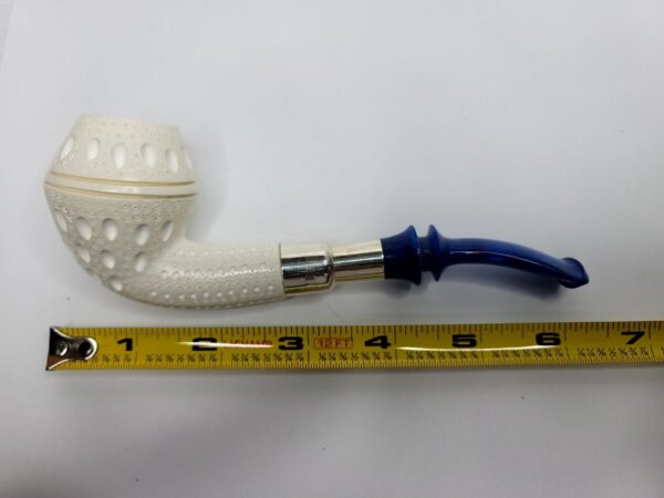 MBSD Meerschaum Block Meerschaum Bent Bulldog Tobacco Smoking Pipe, Spigot, New [SOLD OUT] - Image 9