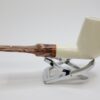 MBSD Meerschaum Deluxe Straight Lovat Block Meerschaum Tobacco Pipe, 9mm Filter [SOLD OUT] - Image 11