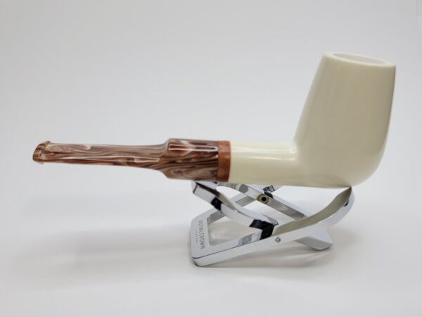 MBSD Meerschaum Deluxe Straight Lovat Block Meerschaum Tobacco Pipe, 9mm Filter [SOLD OUT] - Image 11