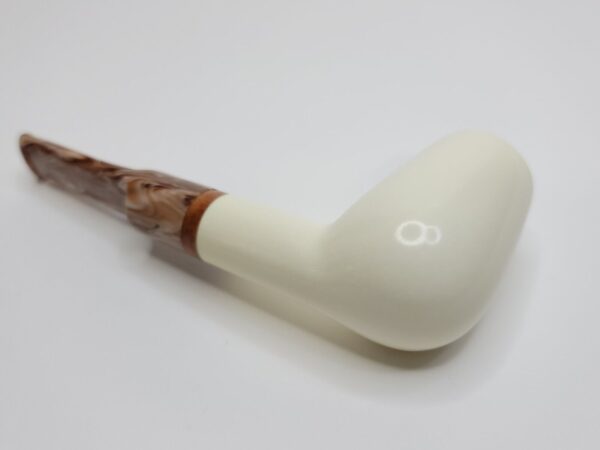MBSD Meerschaum Deluxe Straight Lovat Block Meerschaum Tobacco Pipe, 9mm Filter [SOLD OUT] - Image 13
